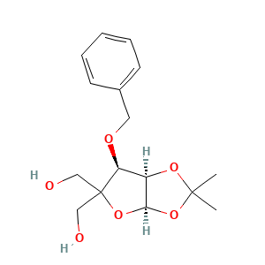 3-O-Benzyl-4-(hydroxymethyl)-1,2-O-isopropylidene-a-D-ribofuranose