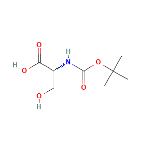 (R)-2-tert-butoxycarbonylamino-3-hydroxy propionic acid