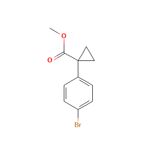 Methyl 1-(4-bromophenyl)cyclopropanecarboxylate