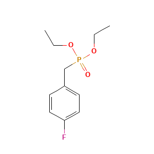 Diethyl P-((4-fluorophenyl)methyl)phosphonate