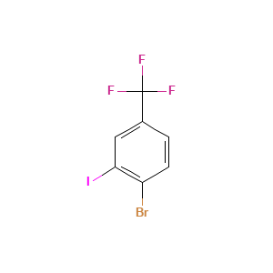 1-Bromo-2-iodo-4-(trifluoromethyl)benzene