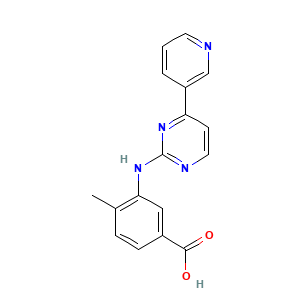 4-Methyl-3-((4-(3-pyridinyl)-2-pyrimidinyl)amino)benzoic acid