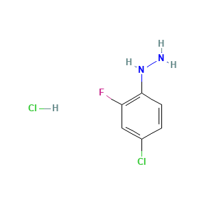 (4-Chloro-2-fluorophenyl)hydrazine hydrochloride