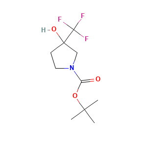 Tert-butyl 3-hydroxy-3-(trifluoromethyl)pyrrolidine-1-carboxylate