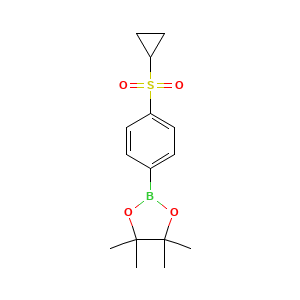 2-(4-(Cyclopropylsulfonyl)phenyl)-4,4,5,5-tetramethyl-1,3,2-dioxaborolane