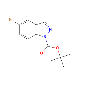5-Bromo-1H-indazole, N1-BOC protected