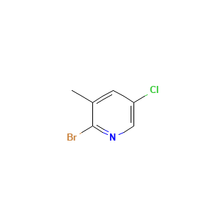 2-Bromo-5-chloro-3-methylpyridine