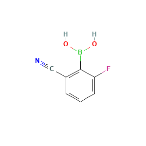 2-Cyano-6-fluorophenylboronic acid