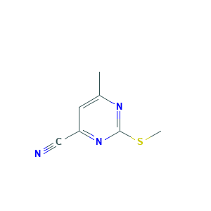 6-Methyl-2-methylsulfanyl-pyrimidine-4-carbonitrile