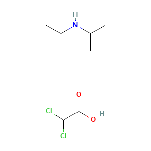 Acetic acid, 2,2-dichloro-, compd. with N-(1-methylethyl)-2-propanamine (1:1)