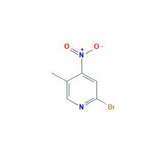 2-Bromo-5-methyl-4-nitropyridine