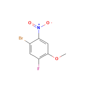 1-Bromo-5-fluoro-4-methoxy-2-nitrobenzene