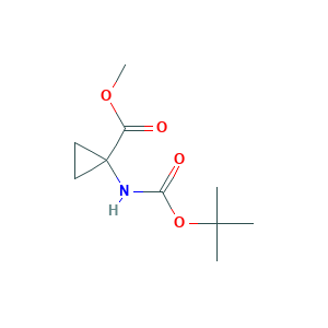 Methyl 1-((tert-butoxycarbonyl)amino)cyclopropanecarboxylate