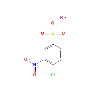 Benzenesulfonic acid, 4-chloro-3-nitro-, potassium salt (1:1)