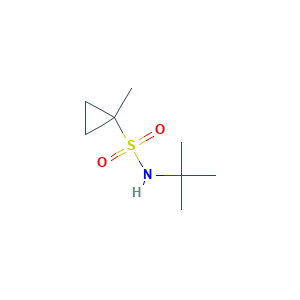 N-tert-butyl-1-methylcyclopropane-1-sulfonamide