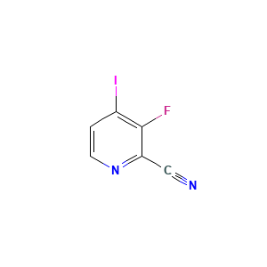 3-Fluoro-4-iodopyridine-2-carbonitrile