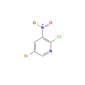 5-Bromo-2-chloro-3-nitropyridine