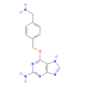 6-((4-(Aminomethyl)benzyl)oxy)-9H-purin-2-amine