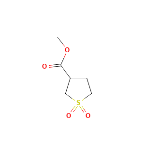 3-Thiophenecarboxylic acid, 2,5-dihydro-, methyl ester, 1,1-dioxide
