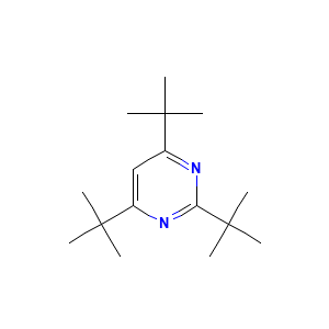 2,4,6-Tris(1,1-dimethylethyl)pyrimidine