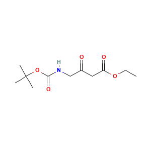 4-((tert-Butoxycarbonyl)amino)-3-oxobutanoic acid ethyl ester