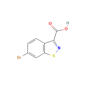 6-Bromobenzo(d)isothiazole-3-carboxylic acid
