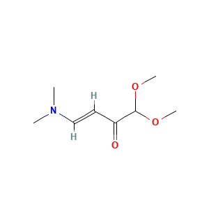 ((1E)-4,4-dimethoxy-3-oxobut-1-en-1-yl)dimethylamine
