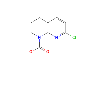 tert-Butyl 7-chloro-3,4-dihydro-1,8-naphthyridine-1(2H)-carboxylate