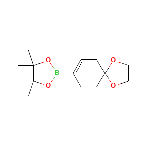 8-(4,4,5,5-Tetramethyl-1,3,2-dioxaborolan-2-yl)-1,4-dioxaspiro(4.5)dec-7-ene