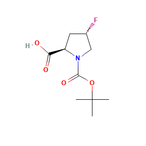 (2R,4S)-1-(tert-Butoxycarbonyl)-4-fluoropyrrolidine-2-carboxylic acid