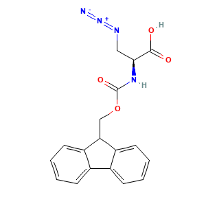 (2S)-3-azido-2-((((9H-fluoren-9-yl)methoxy)carbonyl)amino)propanoic acid