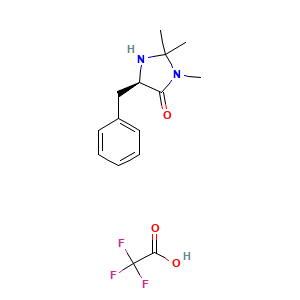 (R)-5-Benzyl-2,2,3-trimethylimidazolidin-4-one 2,2,2-trifluoroacetate