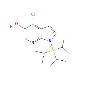 4-Chloro-1-(triisopropylsilyl)-1H-pyrrolo[2,3-b]pyridin-5-ol