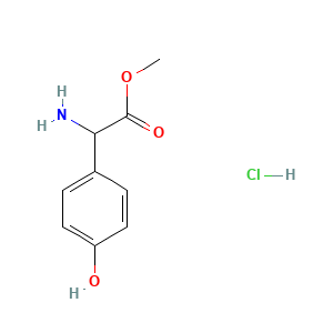 Amino-(4-hydroxy-phenyl)-acetic acid methyl ester hydrochloride