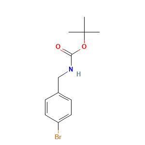 tert-butyl N-[(4-bromophenyl)methyl]carbamate