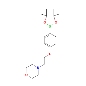 4-(2-Morpholin-4-ylethoxy)benzeneboronic acid, pinacol ester