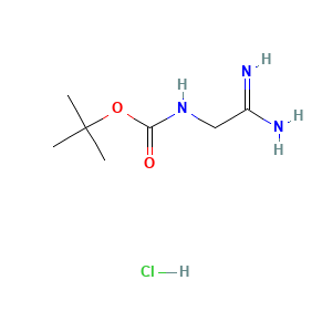 tert-butyl N-(carbamimidoylmethyl)carbamate hydrochloride