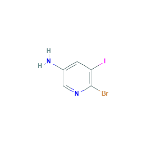 6-Bromo-5-iodopyridin-3-amine