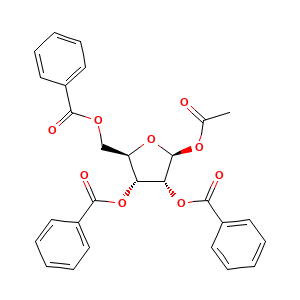 beta-D-Ribofuranose, 1-acetate 2,3,5-tribenzoate