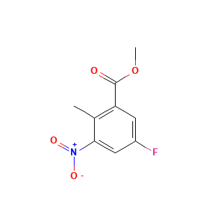 Methyl 5-fluoro-2-methyl-3-nitrobenzoate
