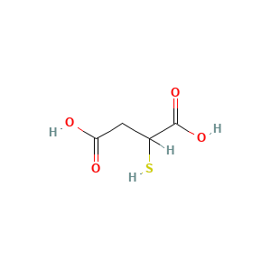 (+-)-Mercaptosuccinic acid
