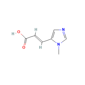 2-Propenoic acid, 3-(1-methyl-1H-imidazol-5-yl)-, (E)-
