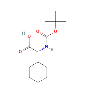 (2R)-2-(((tert-butoxy)carbonyl)amino)-2-cyclohexylacetic acid