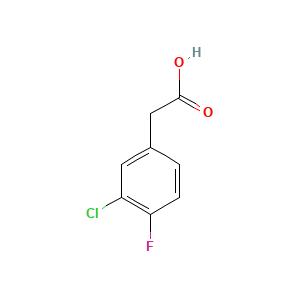 2-(3-Chloro-4-fluorophenyl)acetic acid