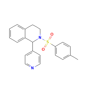 2-(4-methylphenyl)sulfonyl-1-pyridin-4-yl-3,4-dihydro-1H-isoquinoline