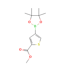 Methyl 4-(4,4,5,5-tetramethyl-1,3,2-dioxaborolan-2-yl)thiophene-2-carboxylate