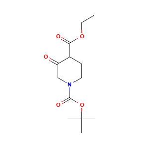 1-tert-Butyl 4-ethyl 3-oxopiperidine-1,4-dicarboxylate