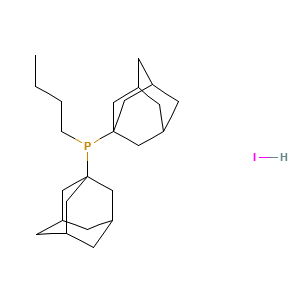 Phosphine, butylbis(tricyclo(3.3.1.13,7)dec-1-yl)-, hydriodide (1:1)