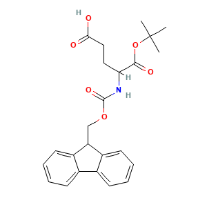 5-tert-butyl N-((9H-fluoren-9-ylmethoxy)carbonyl)-2-aminoglutarate