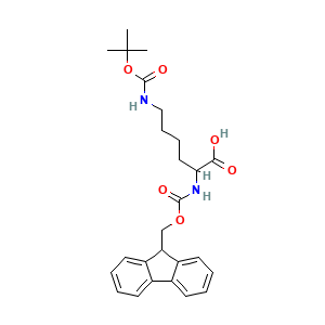 N6-(tert-Butoxycarbonyl)-N2-((9H-fluoren-9-ylmethoxy)carbonyl)-L-lysine